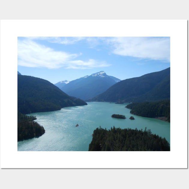 Diablo Lake Washington State Wall Art by starcraft542